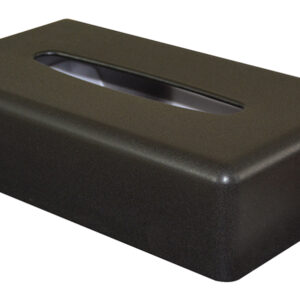 Devon Rectangle Tissue Box Cover - Black