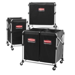 Rubbermaid 300ltr Linen Trolley X-Cart Frame